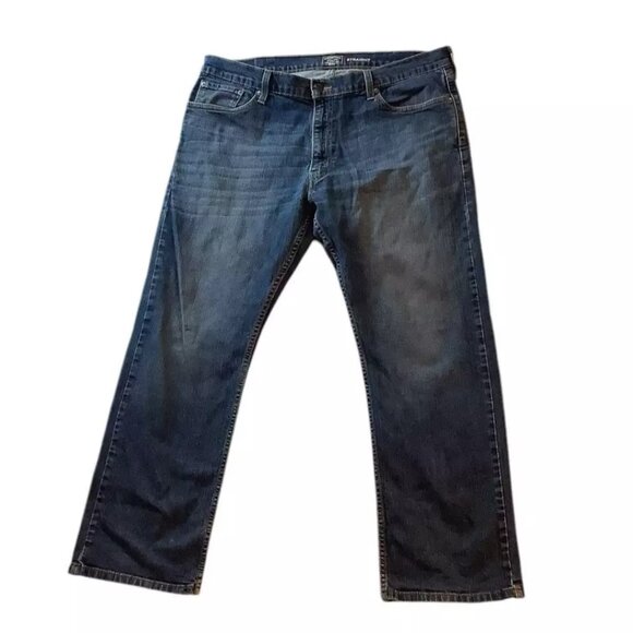 Signature By Levi Strauss Straight Leg Denim Jeans Men’s Jeans Size 40x30 - Picture 1 of 9